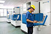 M芍quina de corte CNC