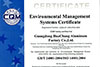 Certificado de certificaci車n de sistema de gesti車n ambiental