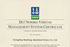 Certificado de certificaci車n de sistema de gesti車n de DNV de Noruega